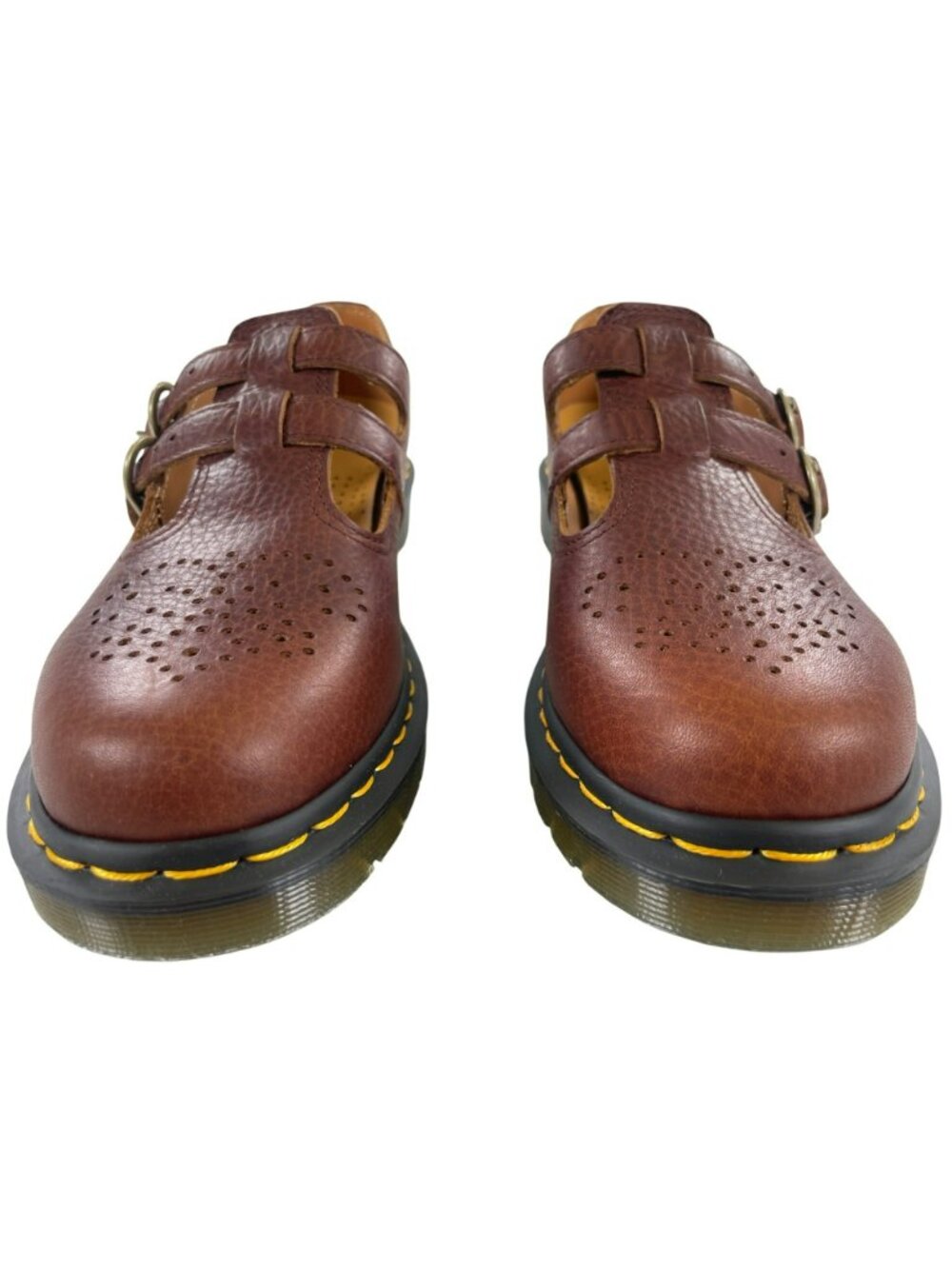 Dr. Martens Mary Jane Cashew Leather Shoes 8065 Women's Size US 9 NEW - Picture 5 of 11
